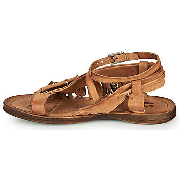 Sandales femmes Airstep / A.S.98  RAMOS FRANGE  Marron