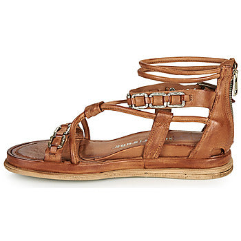 Sandales femmes Airstep / A.S.98  POLA SQUARE  Marron