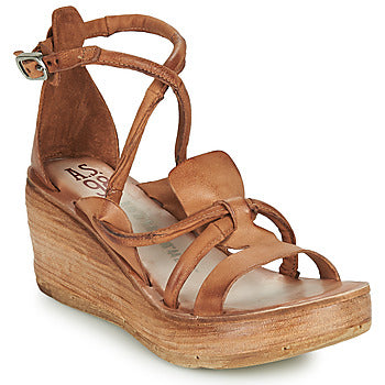 Sandales femmes Airstep / A.S.98  NOA STRAP  Marron