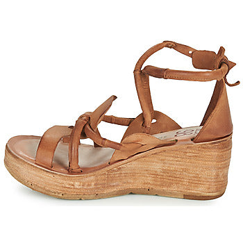Sandales femmes Airstep / A.S.98  NOA STRAP  Marron