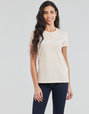 T-shirt femmes Levis  THE PERFECT TEE  Beige