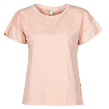 T-shirt femmes Esprit  T-SHIRTS  Rose