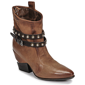 Boots femmes Airstep / A.S.98  TINGET  Marron