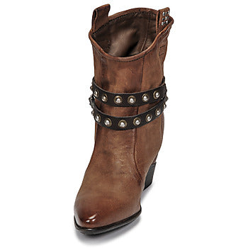 Boots femmes Airstep / A.S.98  TINGET  Marron