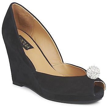 Chaussures escarpins femmes C.Petula  YVONNE  Noir