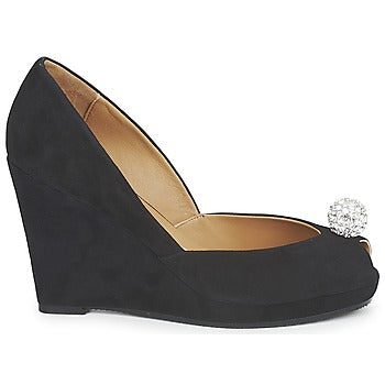 Chaussures escarpins femmes C.Petula  YVONNE  Noir