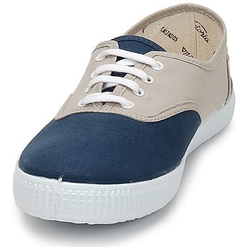 Baskets basses femmes Victoria  INGLESA BICOLOR  Beige