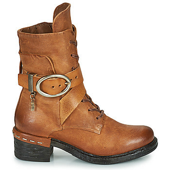 Bottines femmes Airstep / A.S.98  NOVASUPER LACE  Marron