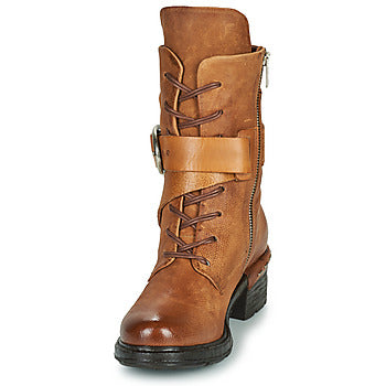 Bottines femmes Airstep / A.S.98  NOVASUPER LACE  Marron