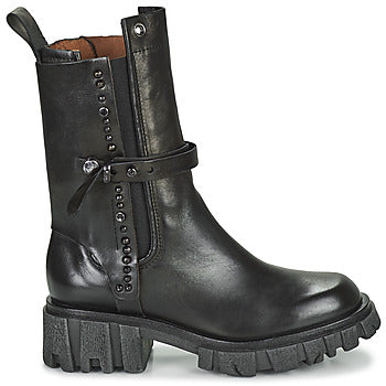 Boots femmes Airstep / A.S.98  HELL STUD  Noir