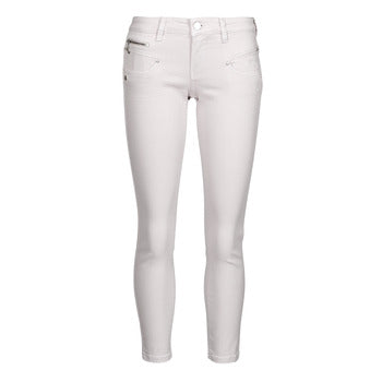 Pantalon femmes Freeman T.Porter  ALEXA CROPPED NEW MAGIC COLOR  Blanc