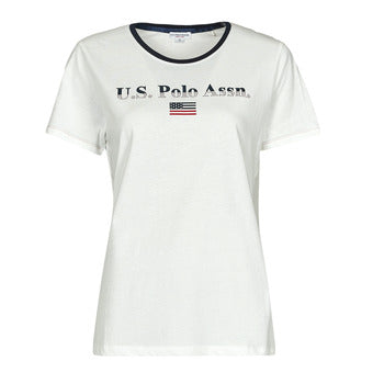 T-shirt femmes U.S Polo Assn.  LETY 51520 CPFD  Blanc