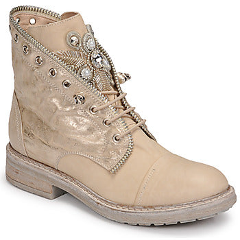 Boots femmes Fru.it  CHOYA  Beige