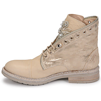Boots femmes Fru.it  CHOYA  Beige