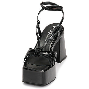 Sandales femmes Fru.it  7641-303-NERO-NERO  Noir
