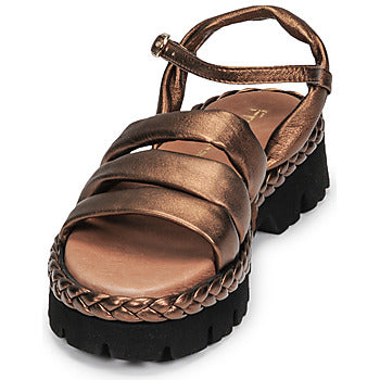 Sandales femmes Fru.it  7445-100-BRONZO  Doré
