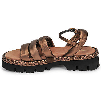 Sandales femmes Fru.it  7445-100-BRONZO  Doré
