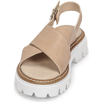 Sandales femmes Fru.it  7464-100-TEXANO  Beige