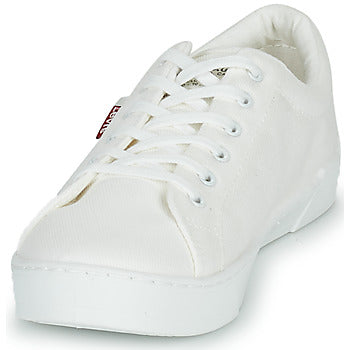 Baskets basses femmes Levis  MALIBU 2.0  Blanc