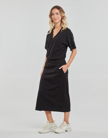 Robe femmes G-Star Raw  BOHDANA DRESS S\S  Noir
