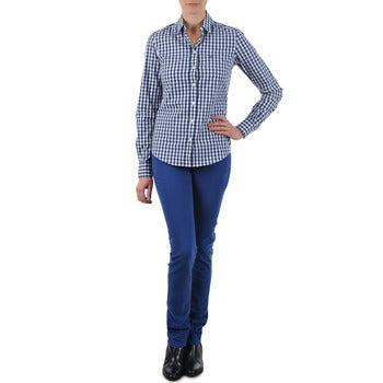 Jeans femmes Gant  N.Y. KATE COLORFUL TWILL PANT  Bleu