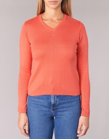Pull femmes BOTD  ECORTA VEY  Orange