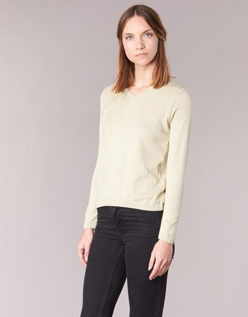 Pull femmes BOTD  ECORTA VEY  Beige