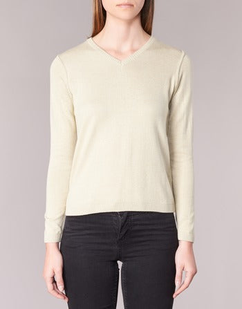 Pull femmes BOTD  ECORTA VEY  Beige