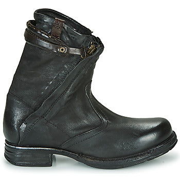 Boots femmes Airstep / A.S.98  SAINT METAL ZIP  Noir