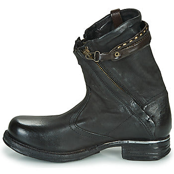 Boots femmes Airstep / A.S.98  SAINT METAL ZIP  Noir