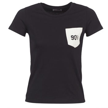 T-shirt femmes Yurban  FIALA  Noir
