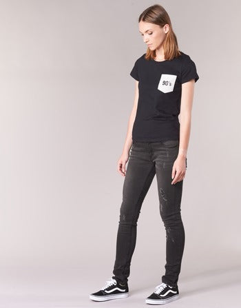 T-shirt femmes Yurban  FIALA  Noir