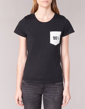 T-shirt femmes Yurban  FIALA  Noir