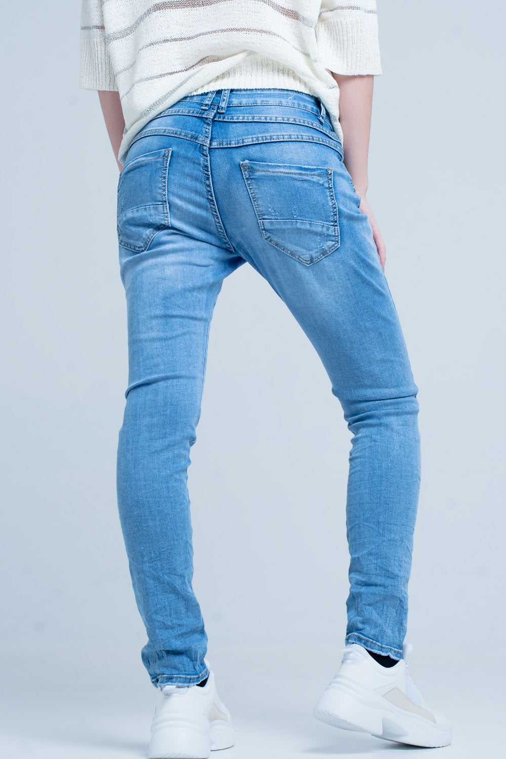 Jean boyfriend effet vieilli