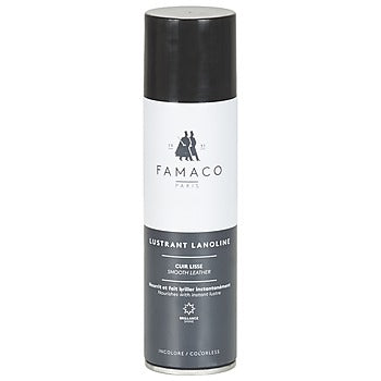 Accessoires chaussures femmes Famaco  AEROSOL "LUSTRANT LANOLINE" INCOLORE 250 ML  Beige