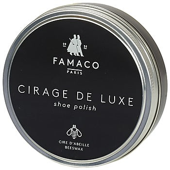 Cirage femmes Famaco  BOITE DE CIRAGE DE LUXE MARRON FONCE 100 ML  Marron