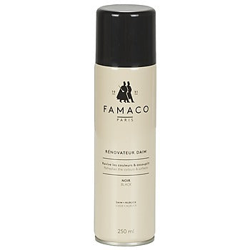Accessoires chaussures femmes Famaco  AEROSOL "RENOVATEUR DAIM" NOIR 250 ML  Noir