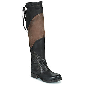 Cuissardes femmes Airstep / A.S.98  SAINT EC PATCH  Noir