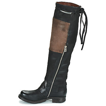 Cuissardes femmes Airstep / A.S.98  SAINT EC PATCH  Noir