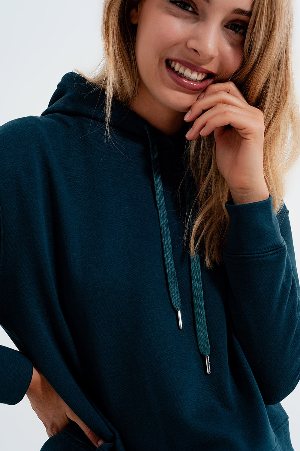 Hoodie d'ensemble vert