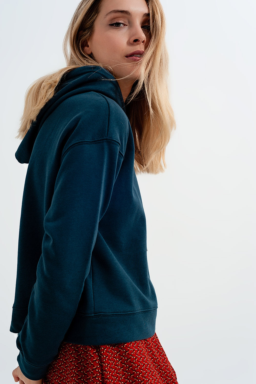 Hoodie d'ensemble vert