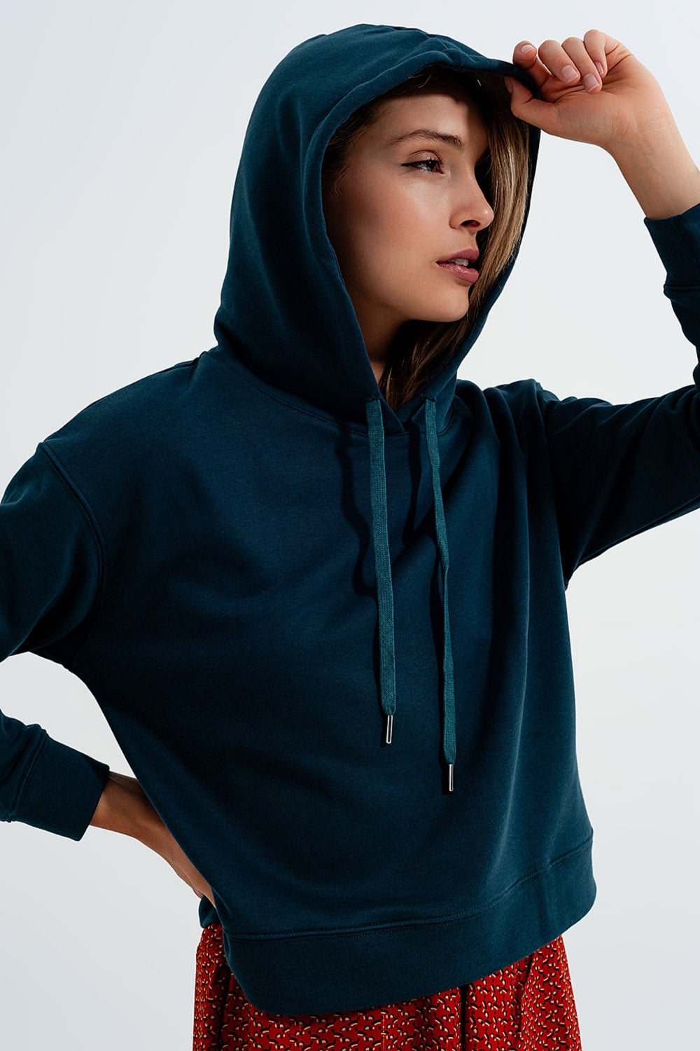 Hoodie d'ensemble vert
