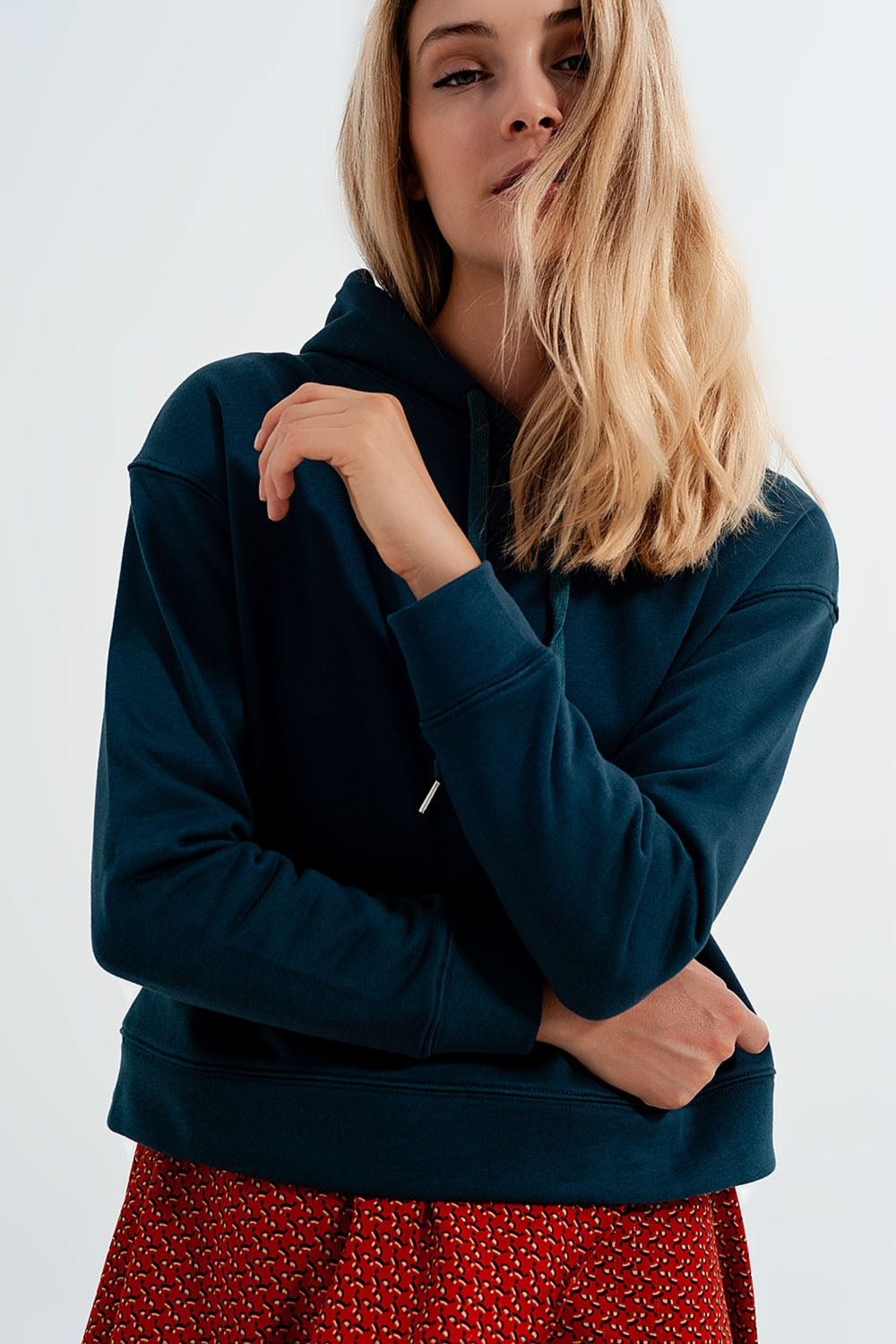 Hoodie d'ensemble vert