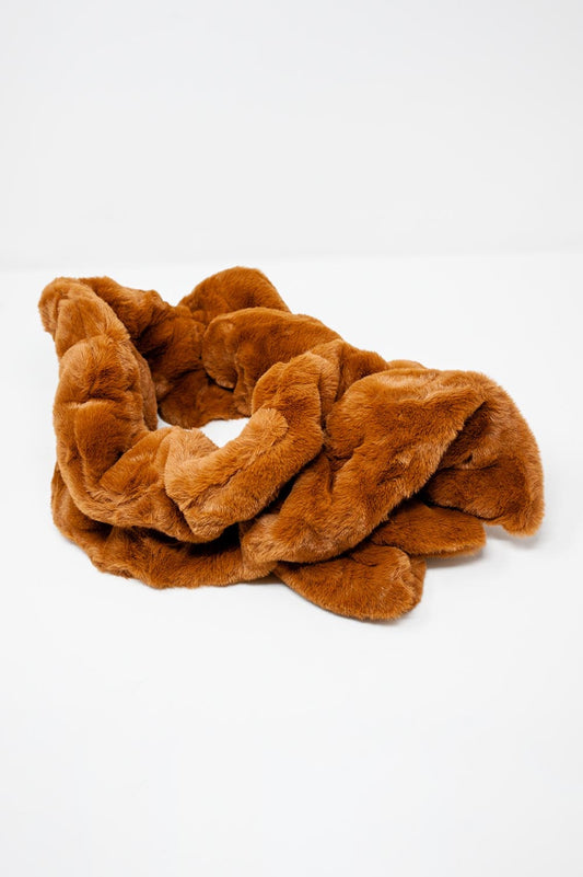Col duveteux couleur camel