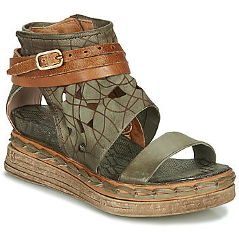 Sandales femmes Airstep / A.S.98  LAGOS  Kaki