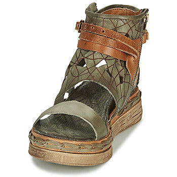 Sandales femmes Airstep / A.S.98  LAGOS  Kaki