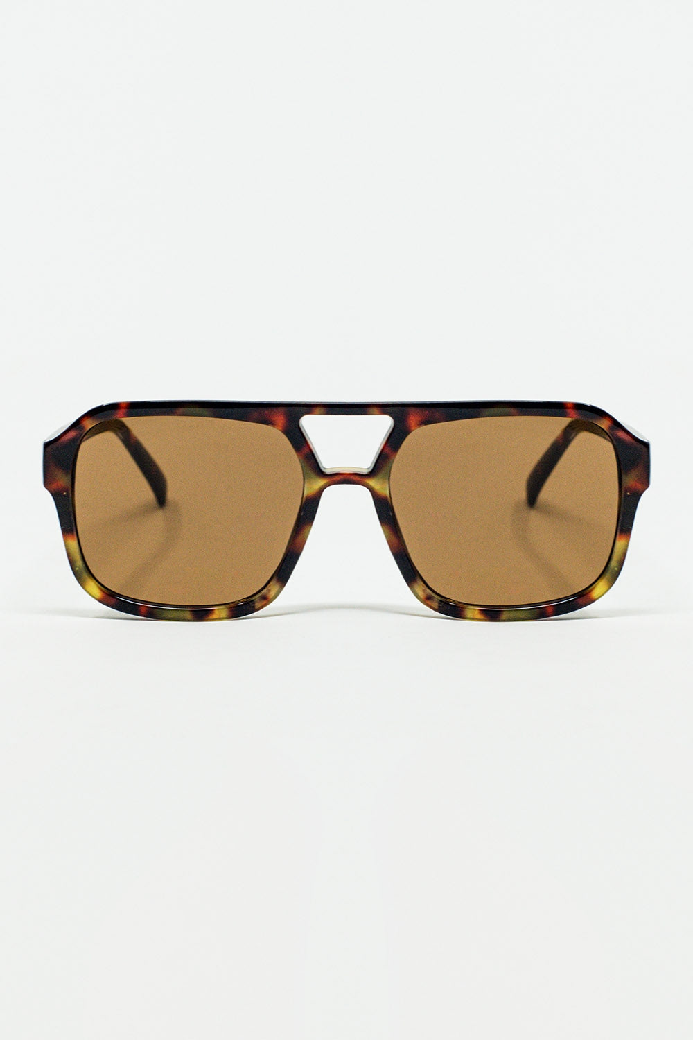 70´s Aviator Sunglasses In Tortoise Shell