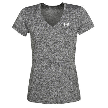 T-shirt femmes Under Armour  TECH SSV - TWIST  Gris