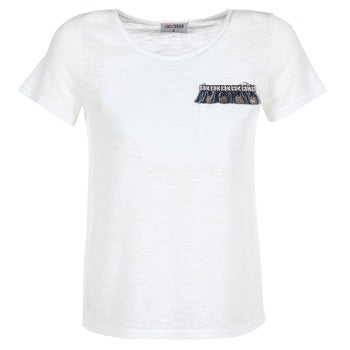 T-shirt femmes Yurban  ITNOLA  Blanc