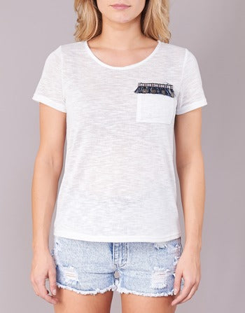 T-shirt femmes Yurban  ITNOLA  Blanc